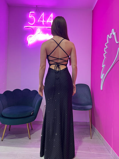 ABITO SIRENA CON STRASS