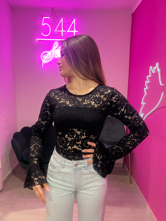BODY IN PIZZO NERO
