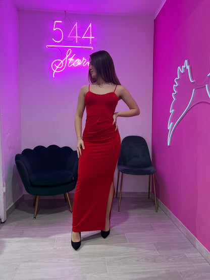ABITO SUNSET ROSSO