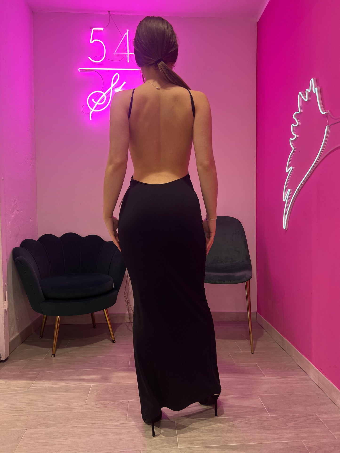 ABITO LUNGO CELINE NERO