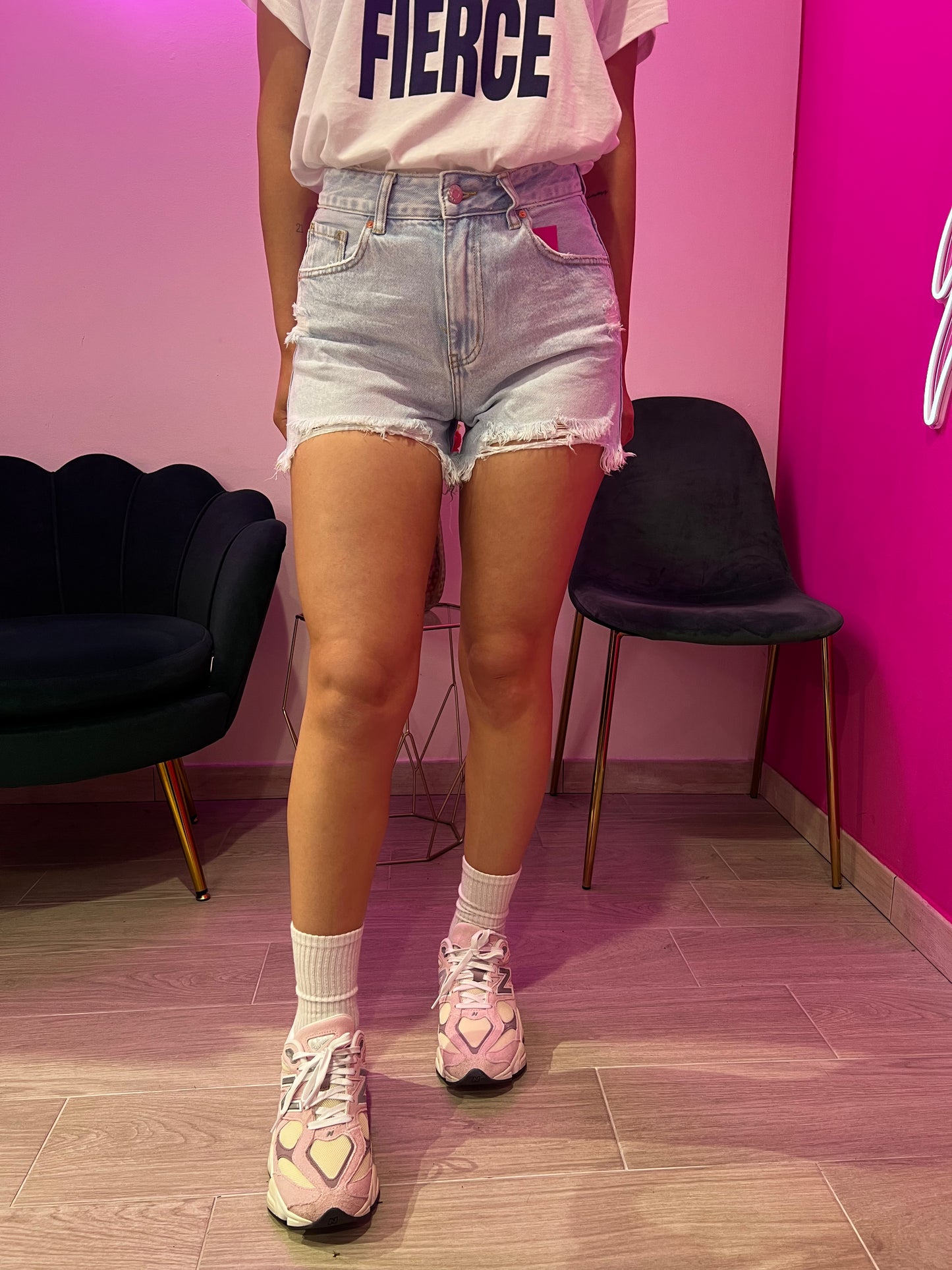 PANTALONCINO DI JEANS