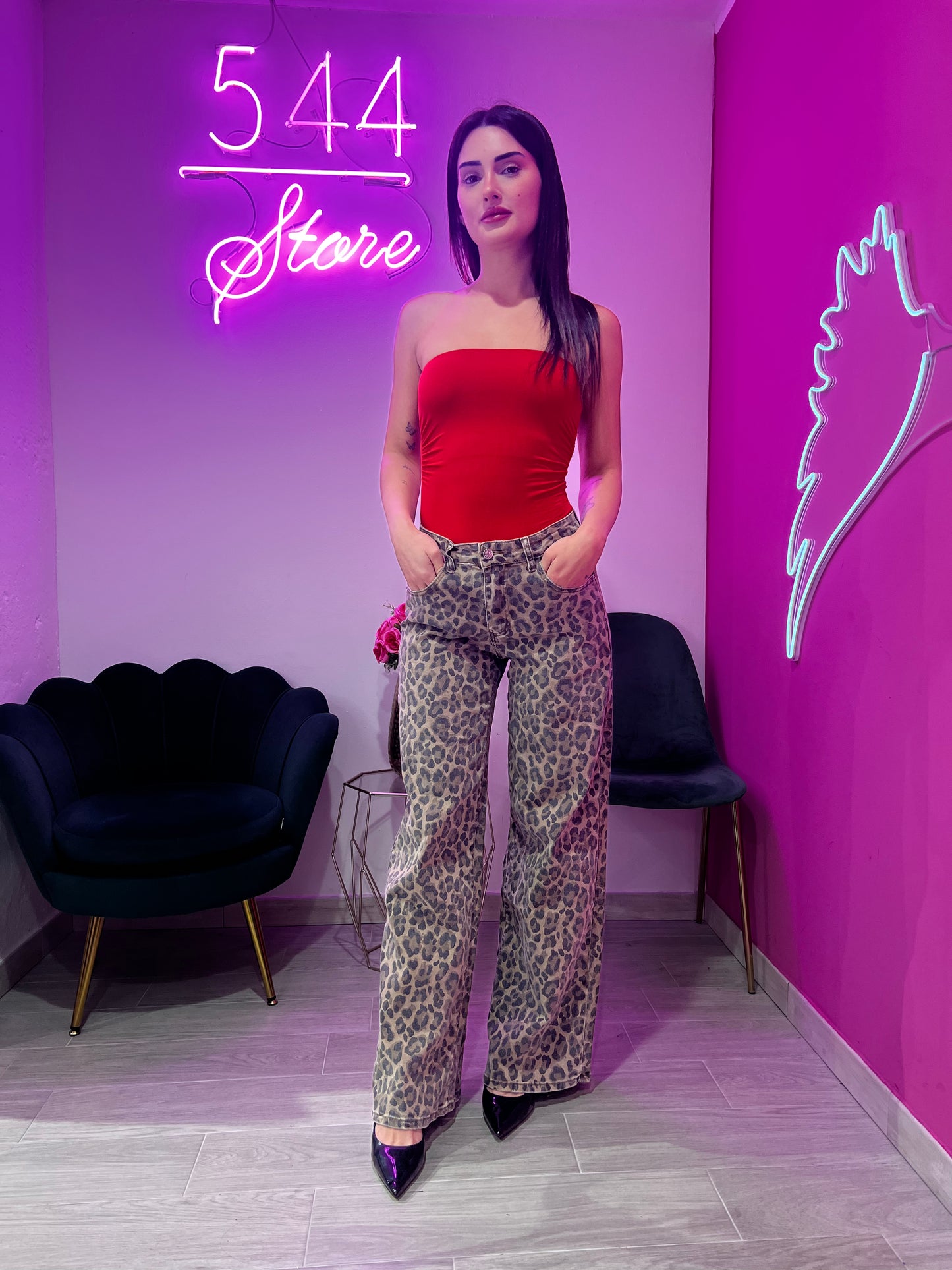 JEANS MACULATO